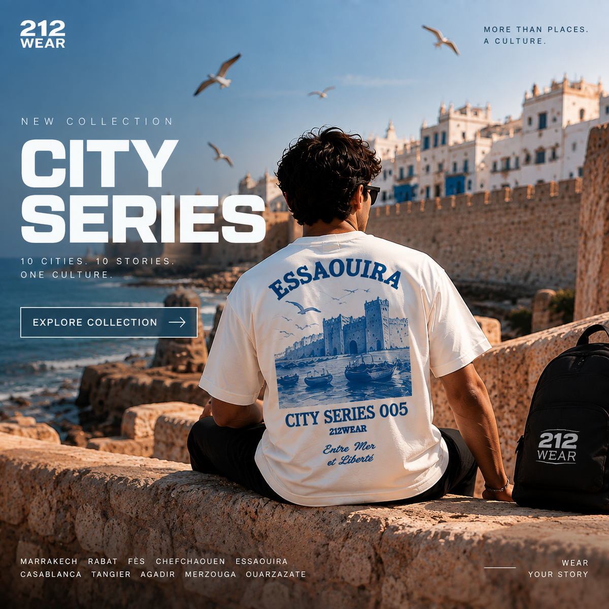 212WEAR City Series Essaouira campaign