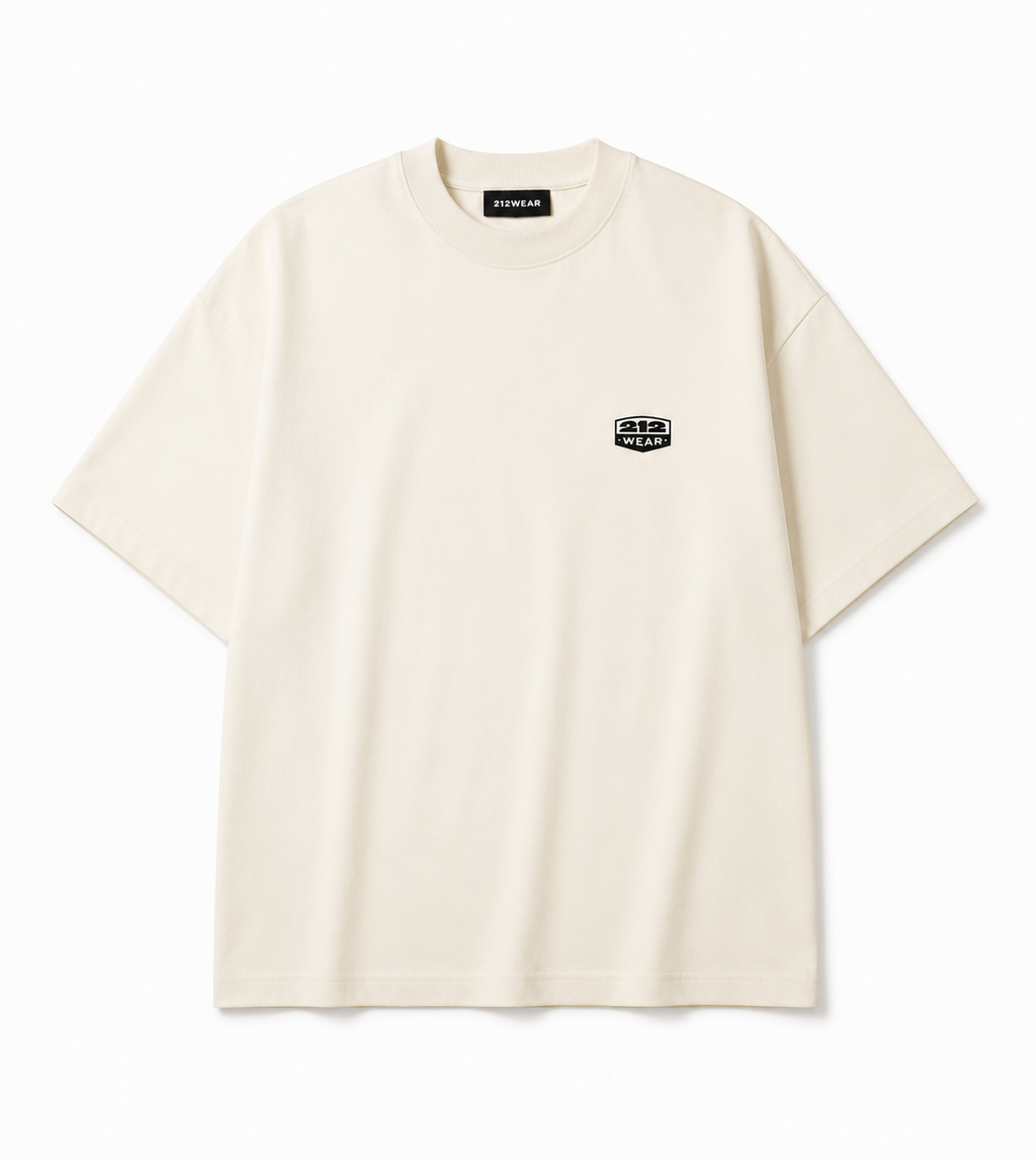 212WEAR Essentials Tee – Cream