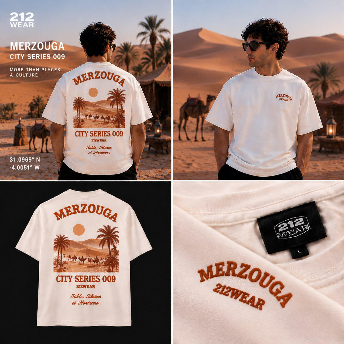 212WEAR City Series 009 – Merzouga Premium Oversized T-Shirt