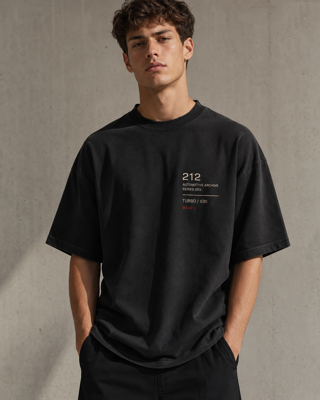 212WEAR Motorsport 003 – 930 Turbo Premium Oversized T-Shirt