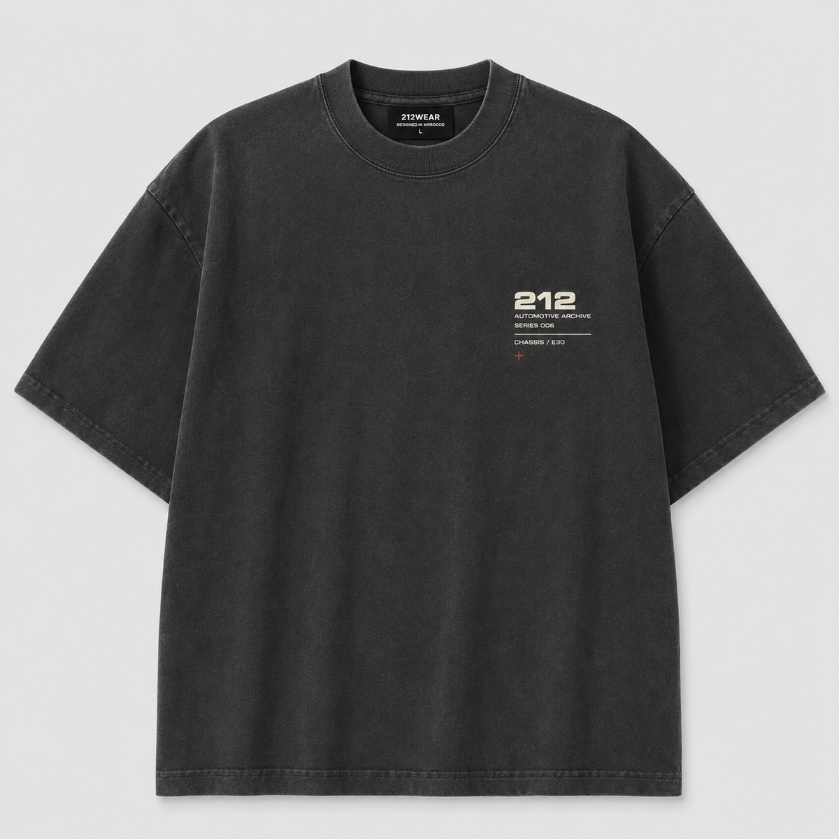 212WEAR Motorsport 006 – BMW E30 Premium Oversized T-Shirt