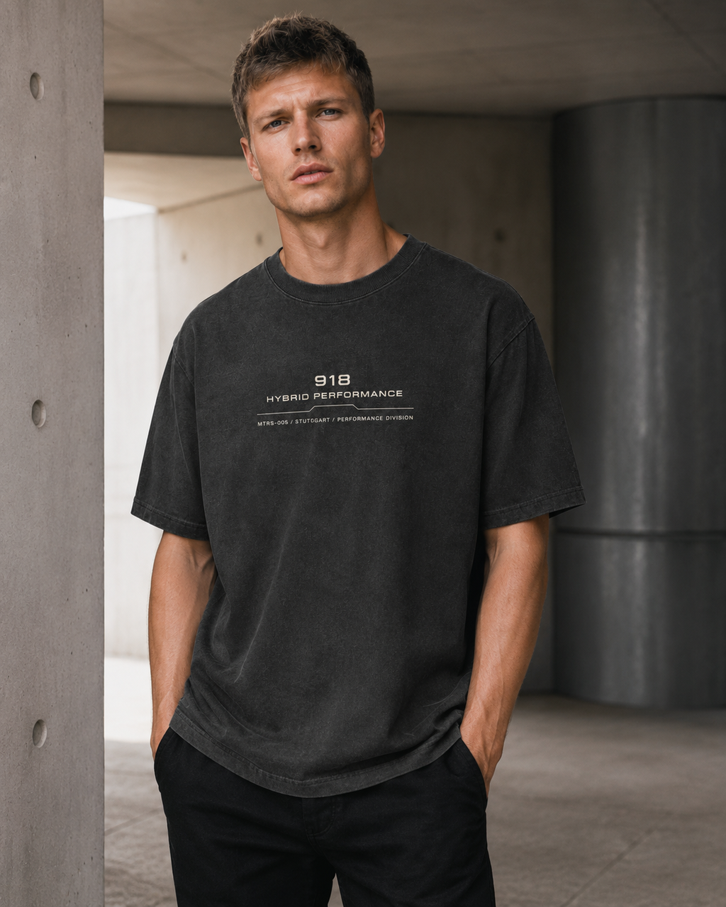 212WEAR Motorsport 005 – Porsche 918 Premium Oversized T-Shirt