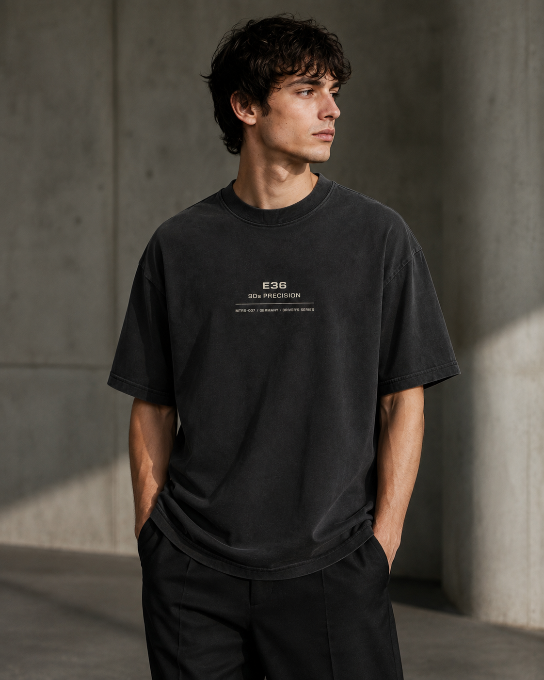 212WEAR Motorsport 007 – BMW E36 Premium Oversized T-Shirt