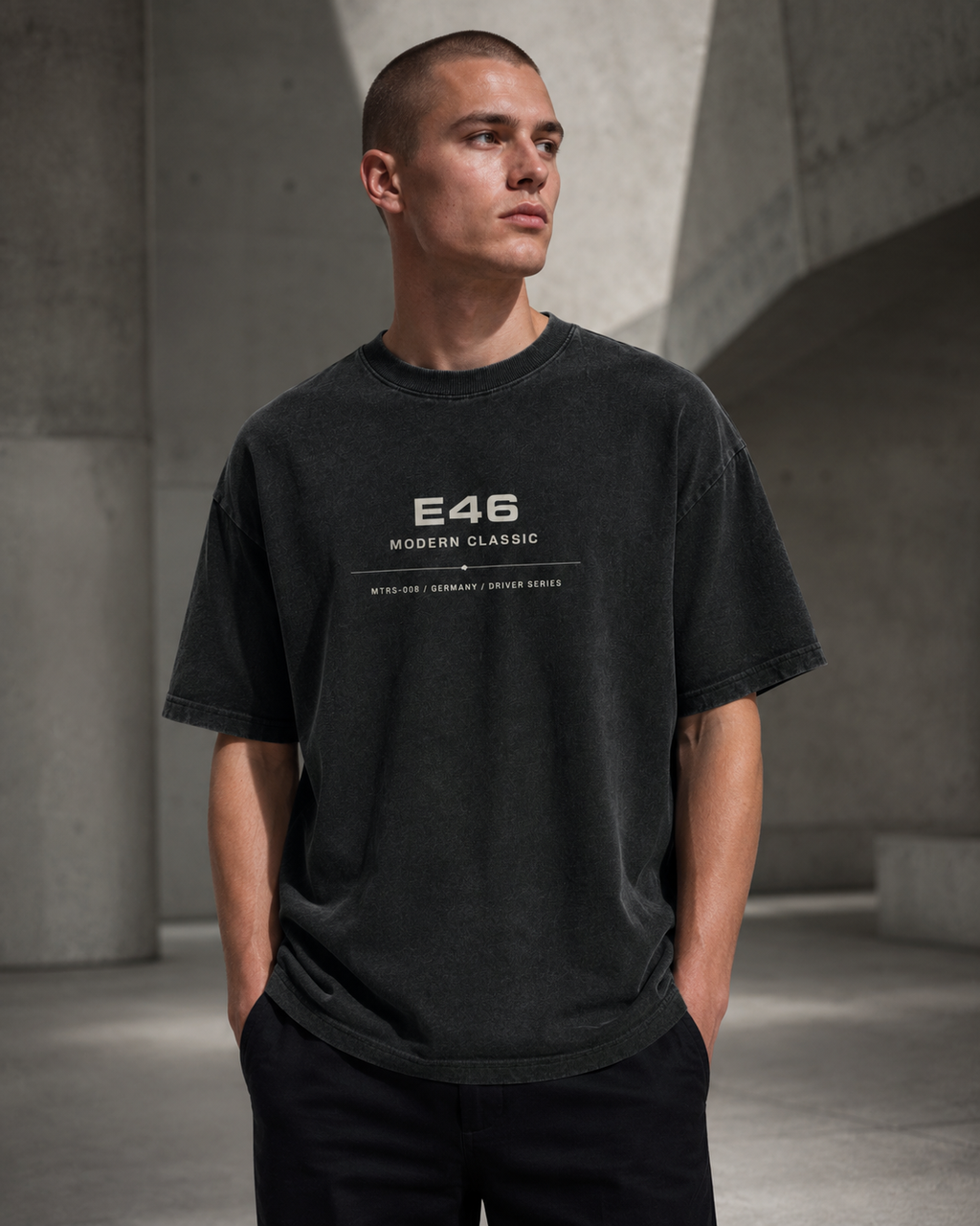 212WEAR Motorsport 008 – BMW E46 Premium Oversized T-Shirt