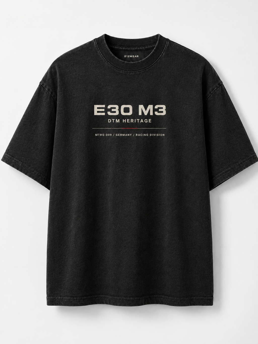 212WEAR Motorsport 009 – BMW E30 M3 Premium Oversized T-Shirt