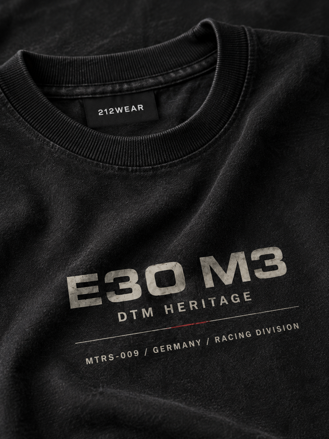 212WEAR Motorsport 009 – BMW E30 M3 Premium Oversized T-Shirt