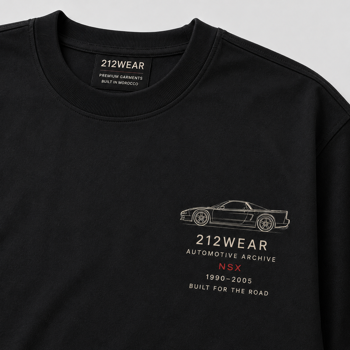 212WEAR Automotive Honda NSX Premium Oversized T-Shirt