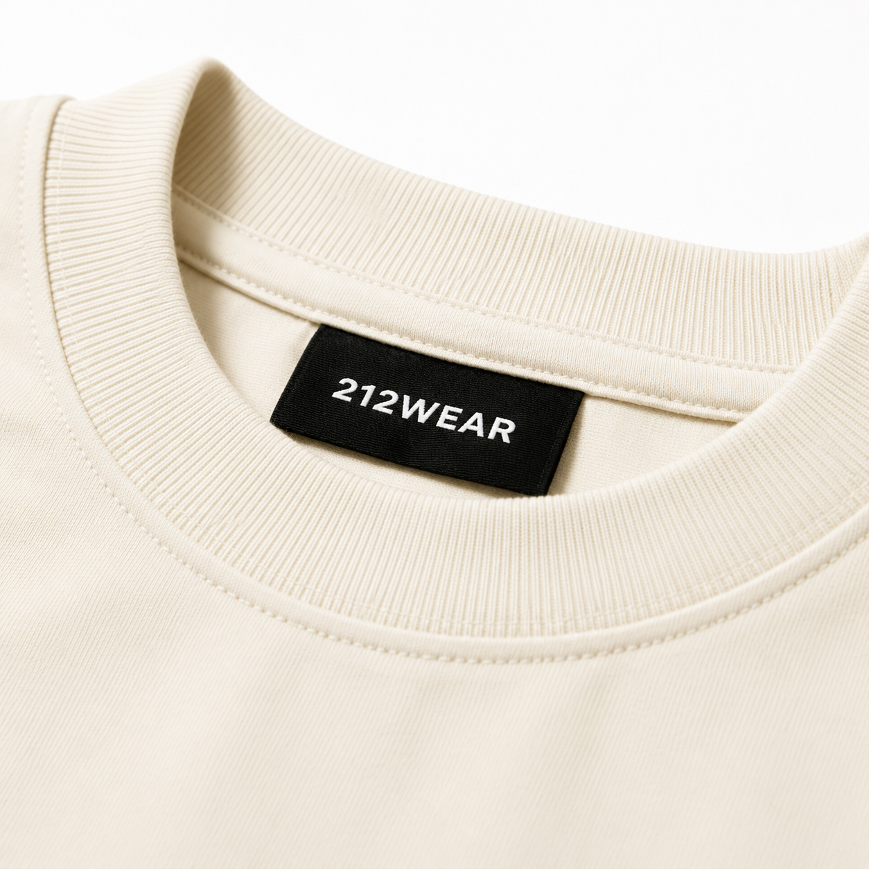 212WEAR Essentials Tee – Cream