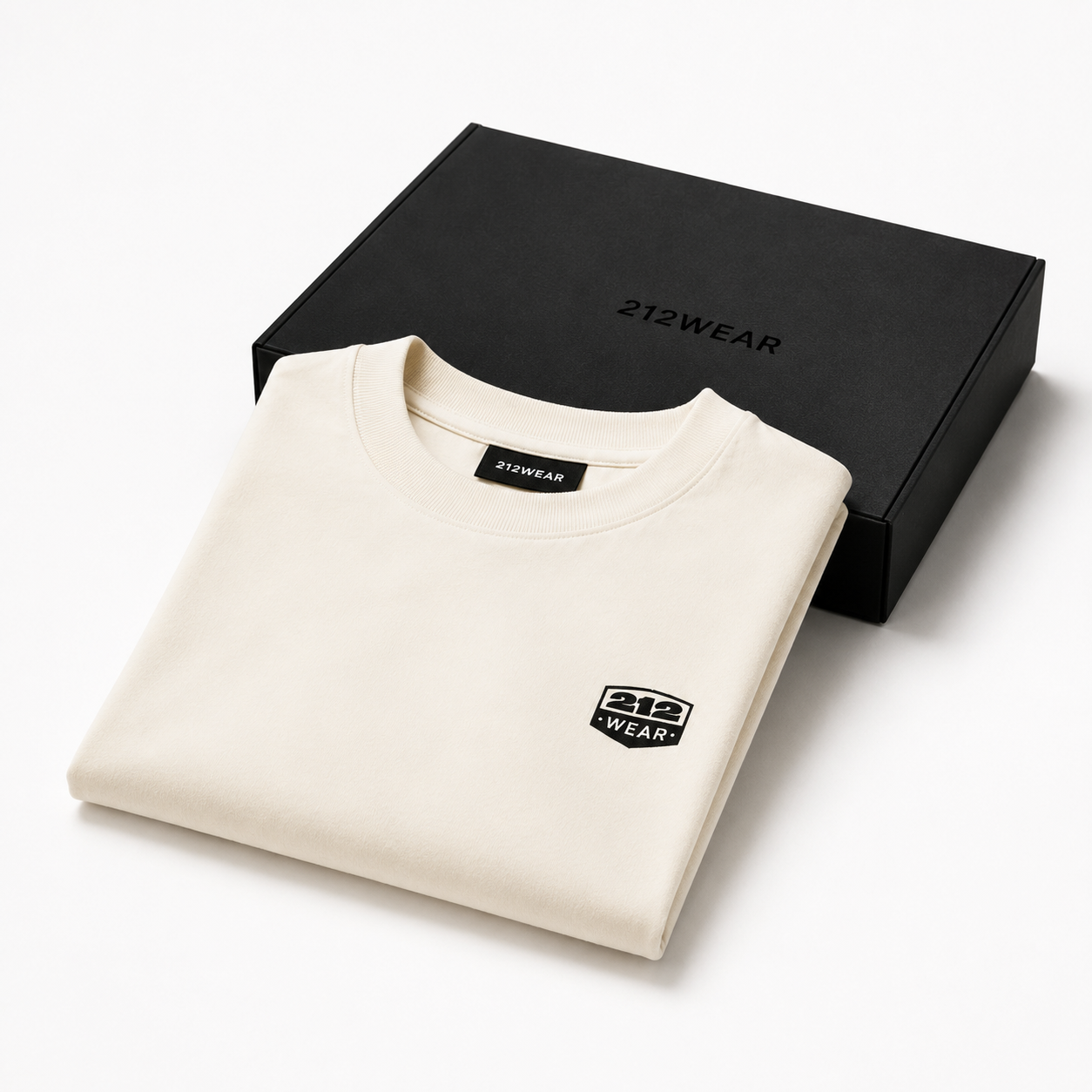 212WEAR Essentials Tee – Cream
