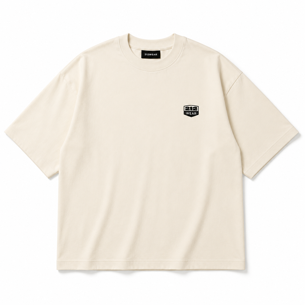 212WEAR Essentials Tee – Cream