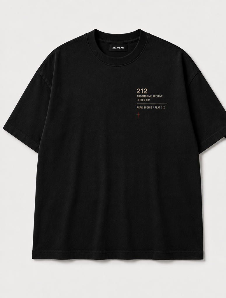 212WEAR Porsche 911 — T-Shirt Oversize Premium