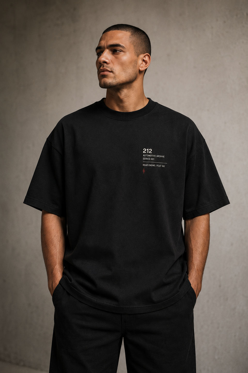 212WEAR Porsche 911 — T-Shirt Oversize Premium