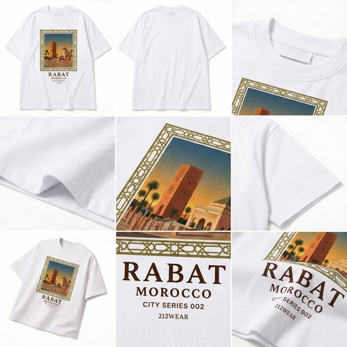 212WEAR City Series • 002 – Rabat Premium Oversized T-Shirt