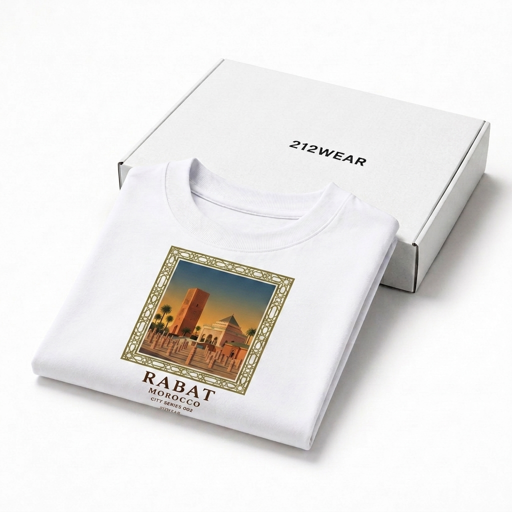 212WEAR City Series • 002 – Rabat Premium Oversized T-Shirt