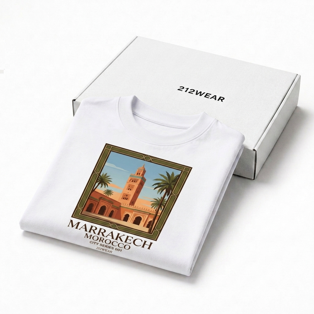 212WEAR City Series 001 – Marrakech Premium Oversized T-Shirt
