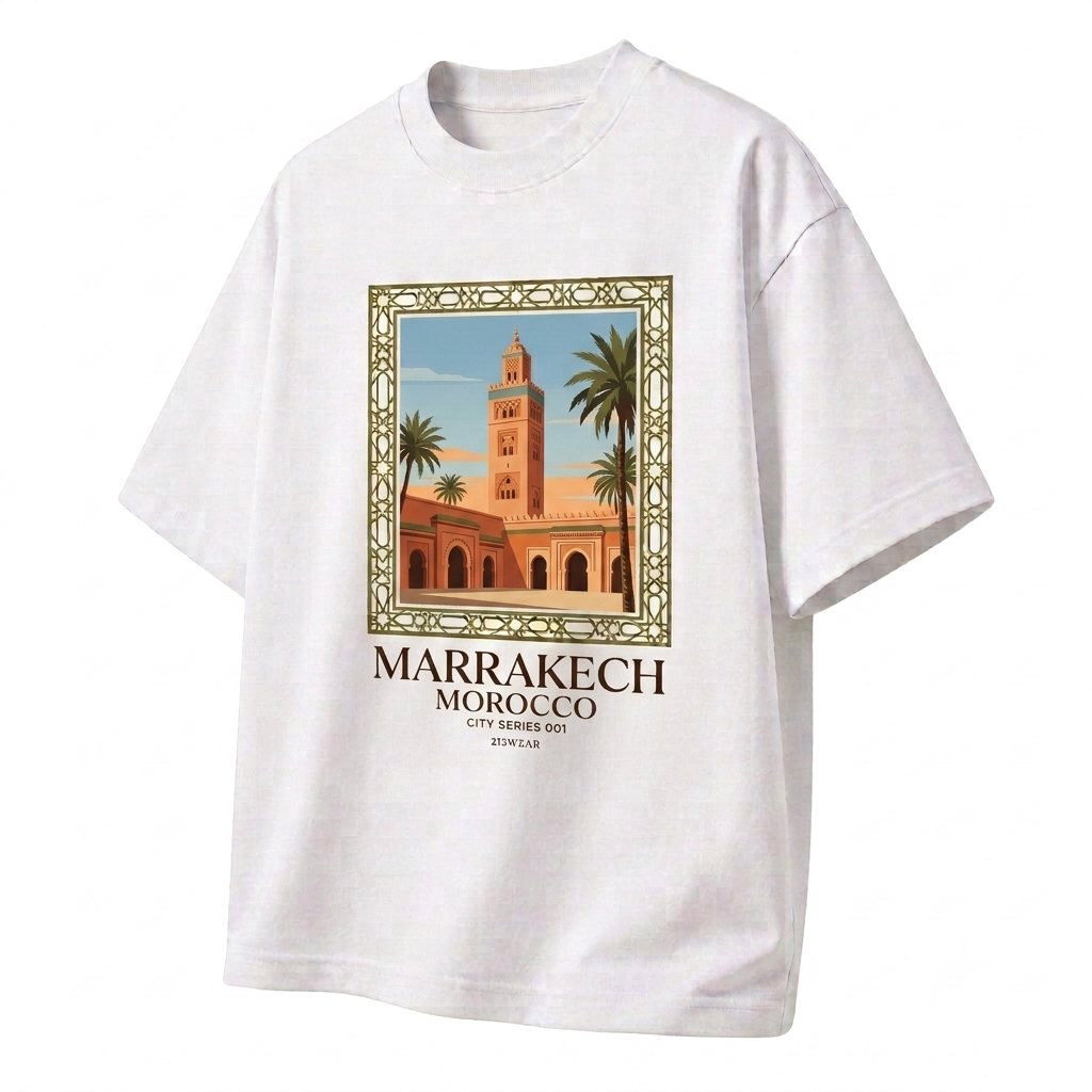 212WEAR City Series 001 – Marrakech Premium Oversized T-Shirt
