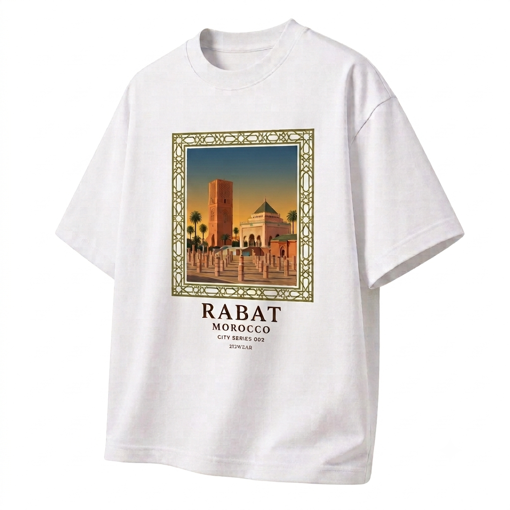 212WEAR City Series • 002 – Rabat Premium Oversized T-Shirt