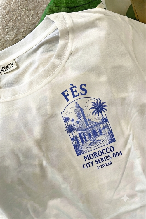 212WEAR City Series 004 – Fès Premium Oversized T-Shirt