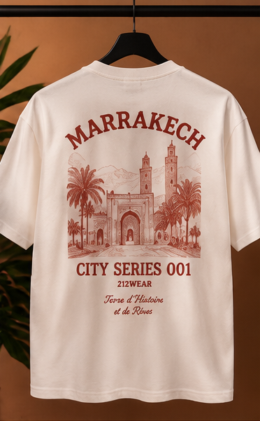 212WEAR City Series 001 – Marrakech Premium Oversized T-Shirt