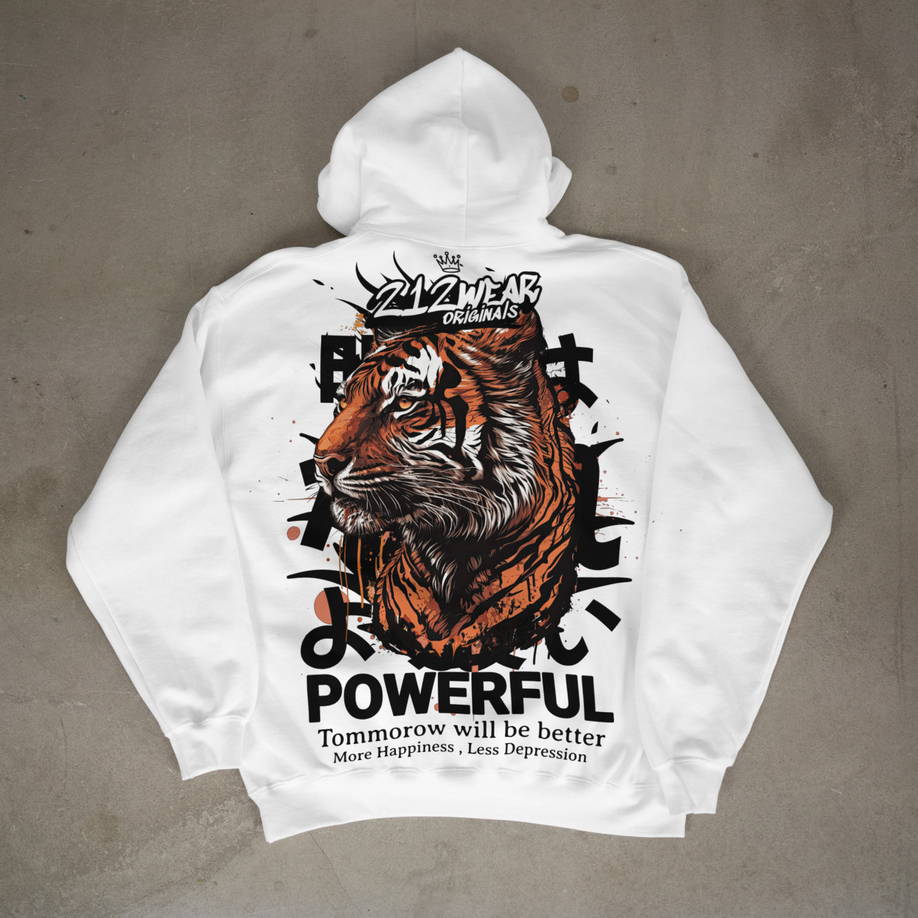 Powerful Tiger Hoodie