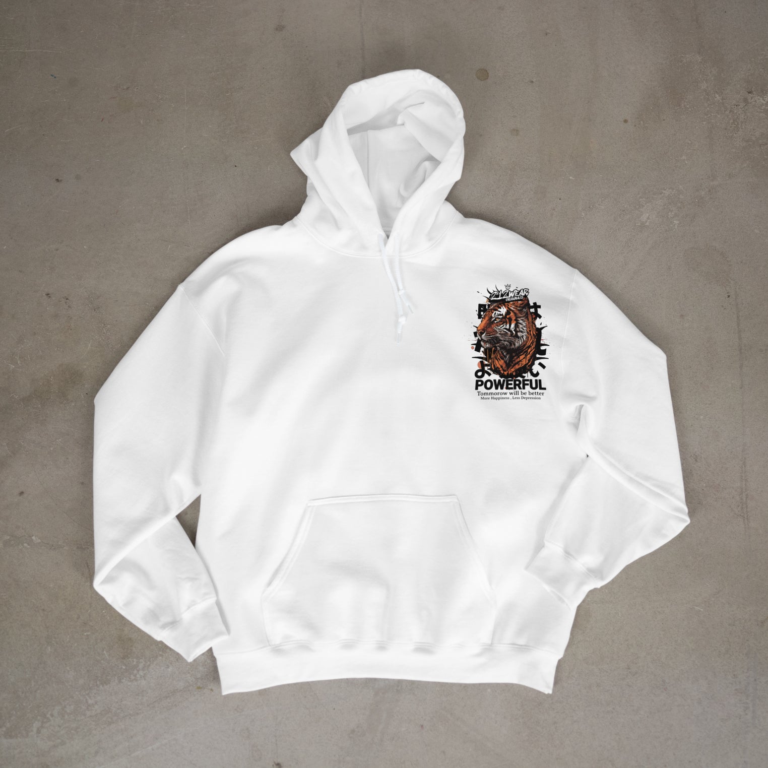 Powerful Tiger Hoodie