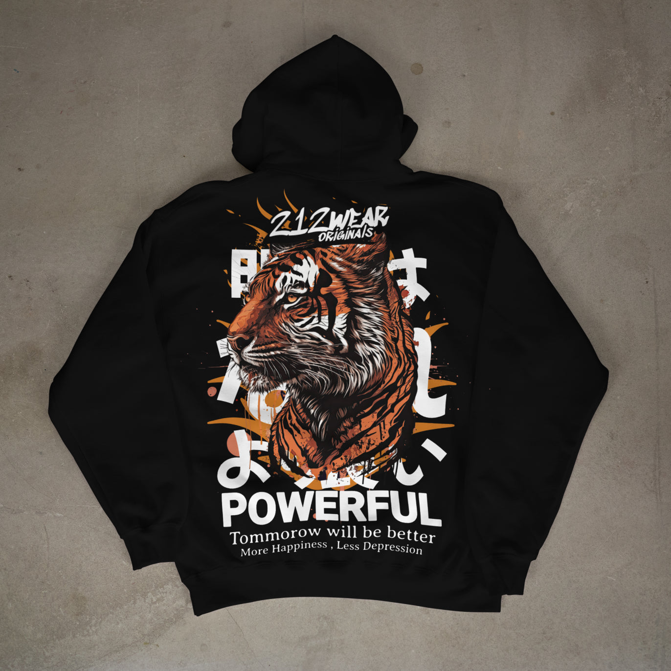 Powerful Tiger Hoodie