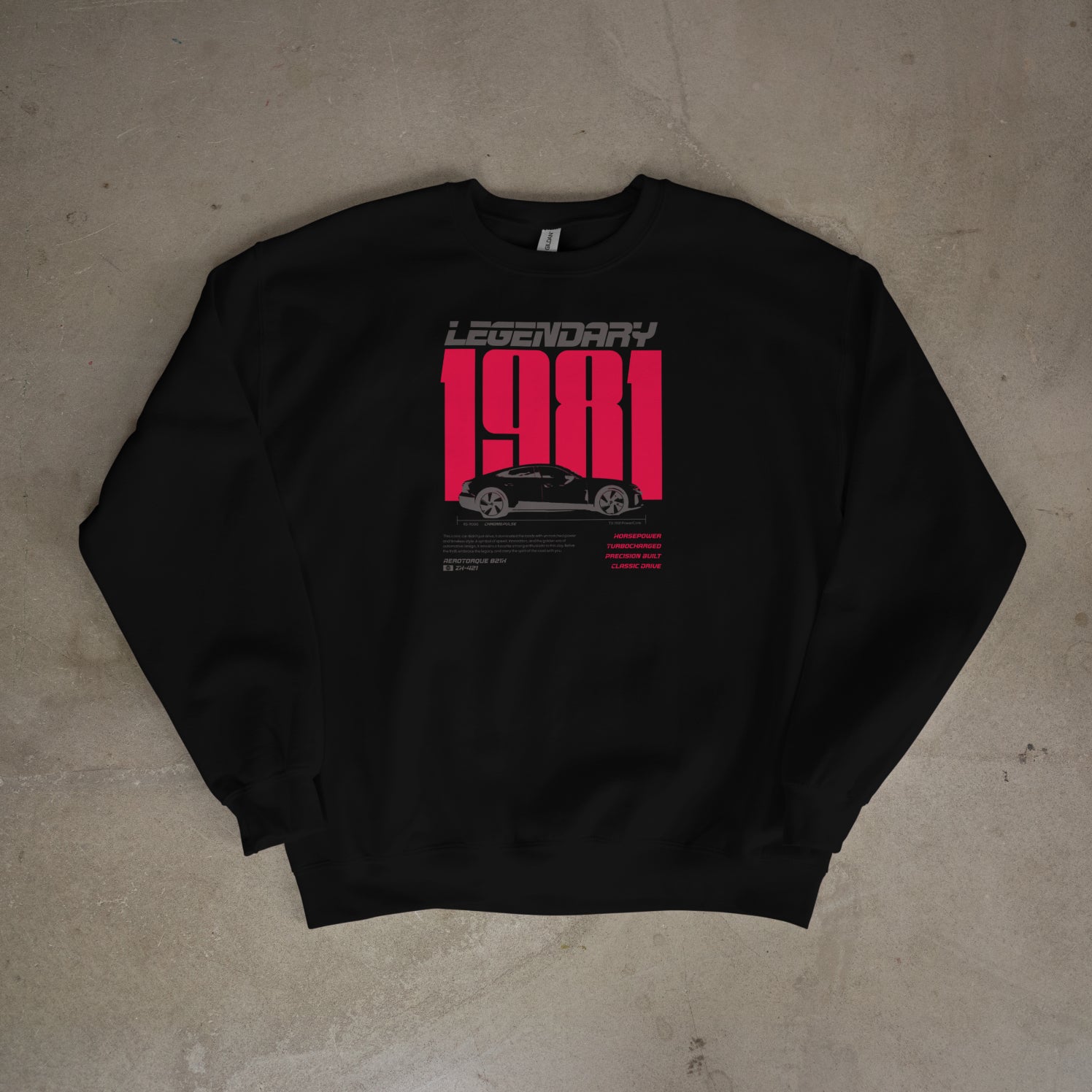 Legendary 1981 – Classic Drive Crewneck