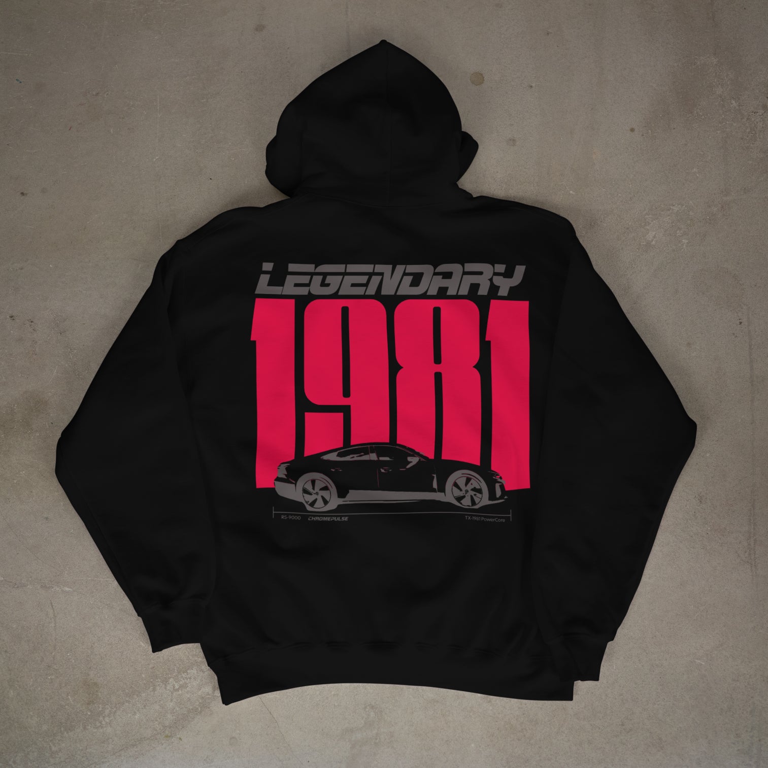 Legendary 1981 Hoodie – Supercar Legacy Edition