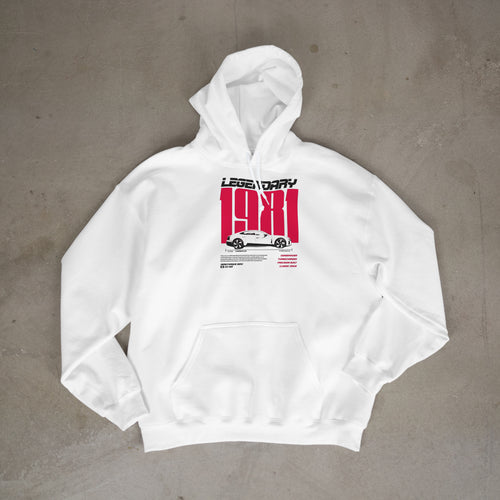 Legendary 1981 Hoodie – Supercar Legacy Edition
