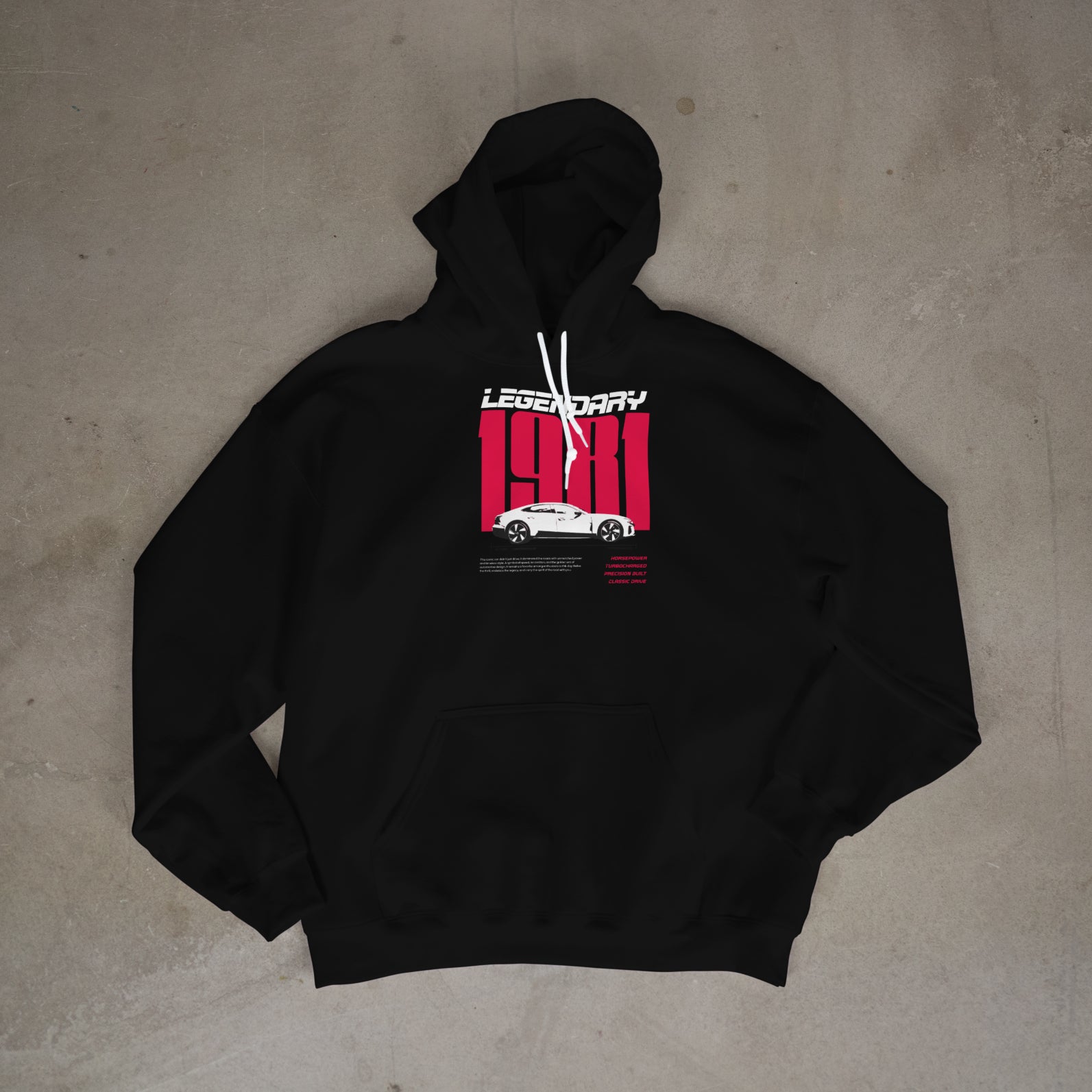 Legendary 1981 Hoodie – Supercar Legacy Edition