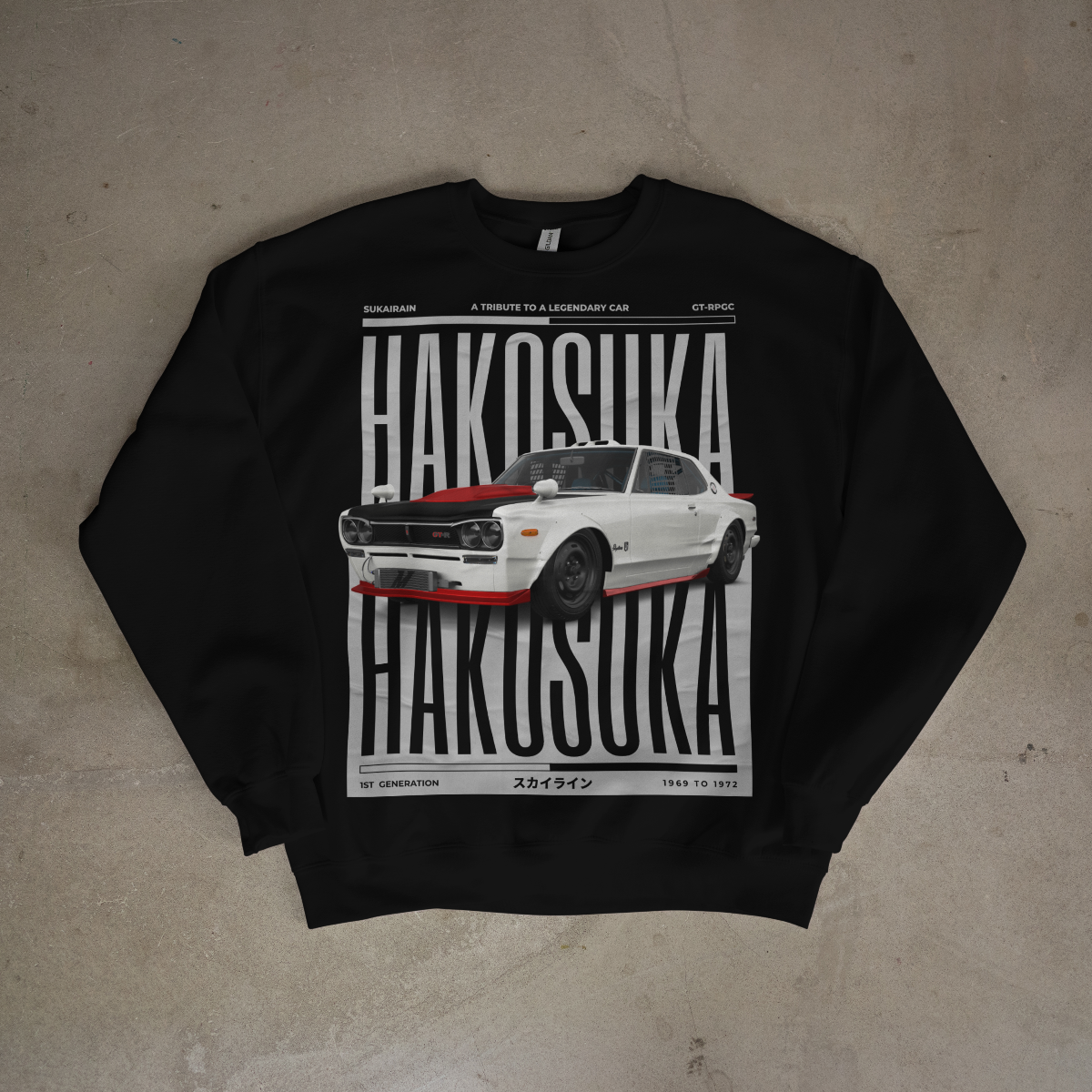Hakosuka Legend Crewneck Sweatshirt