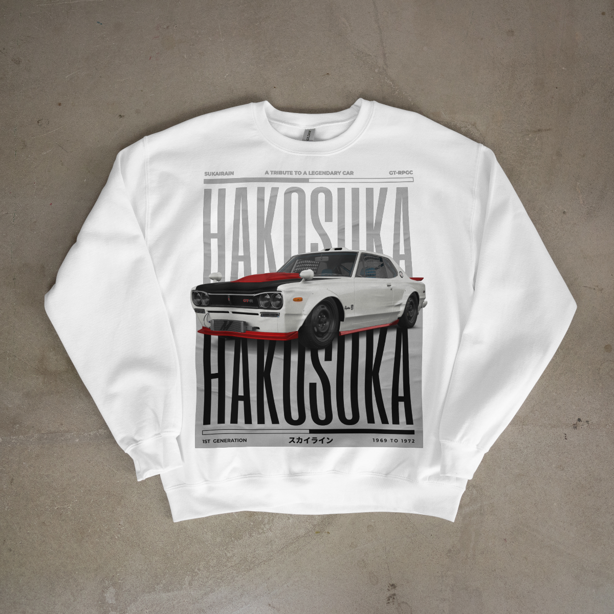 Hakosuka Legend Crewneck Sweatshirt
