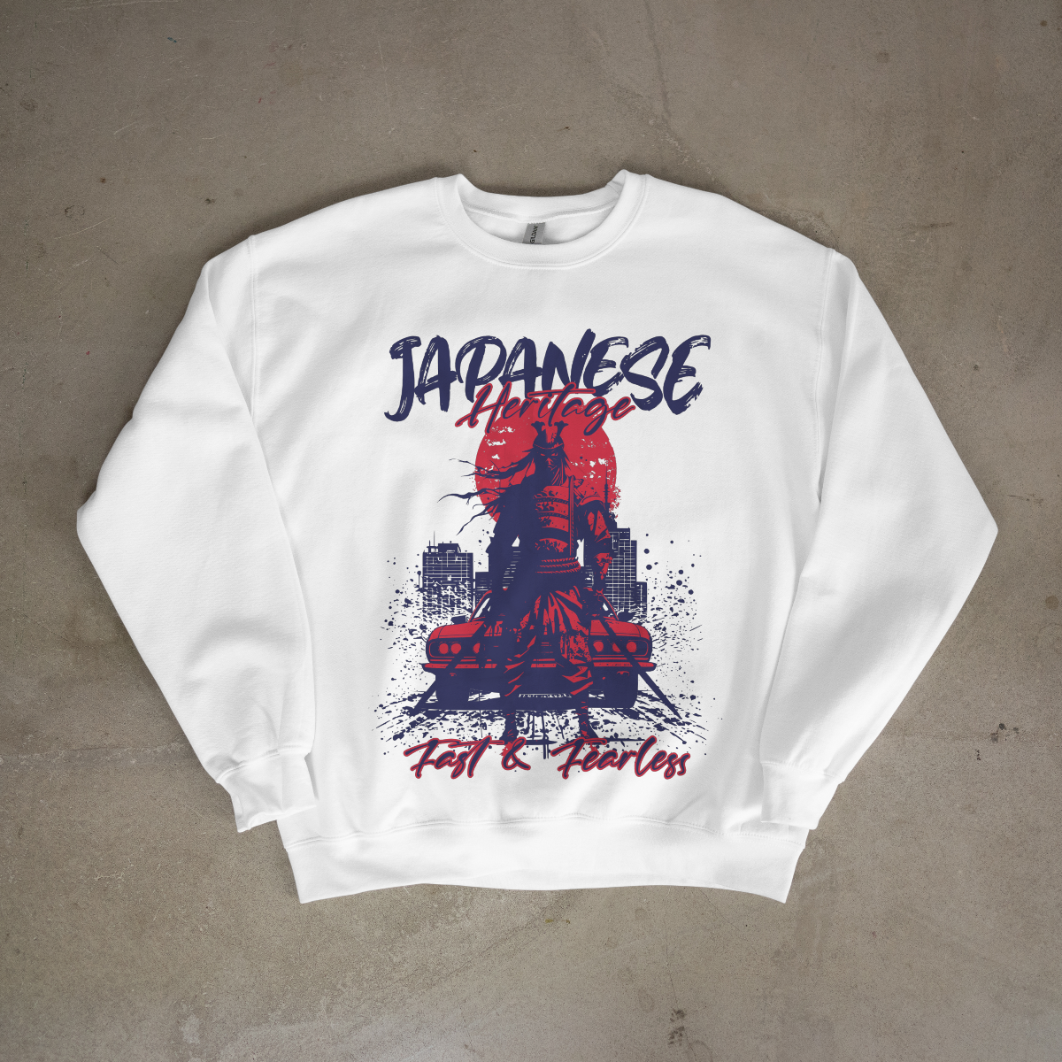 Japanese Heritage Crewneck – Fast & Fearless Edition
