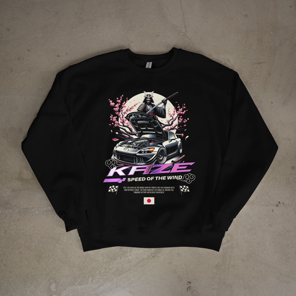 Kaze Speed of the Wind Crewneck