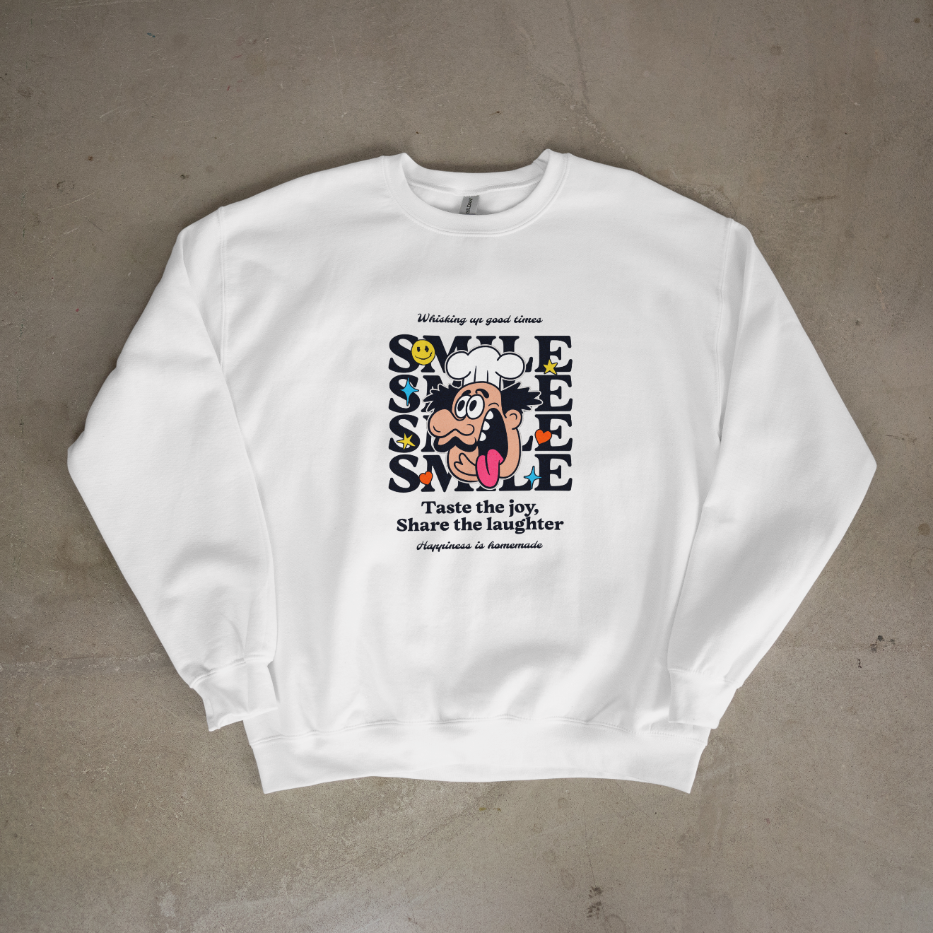 Smile Chef Crewneck Sweatshirt