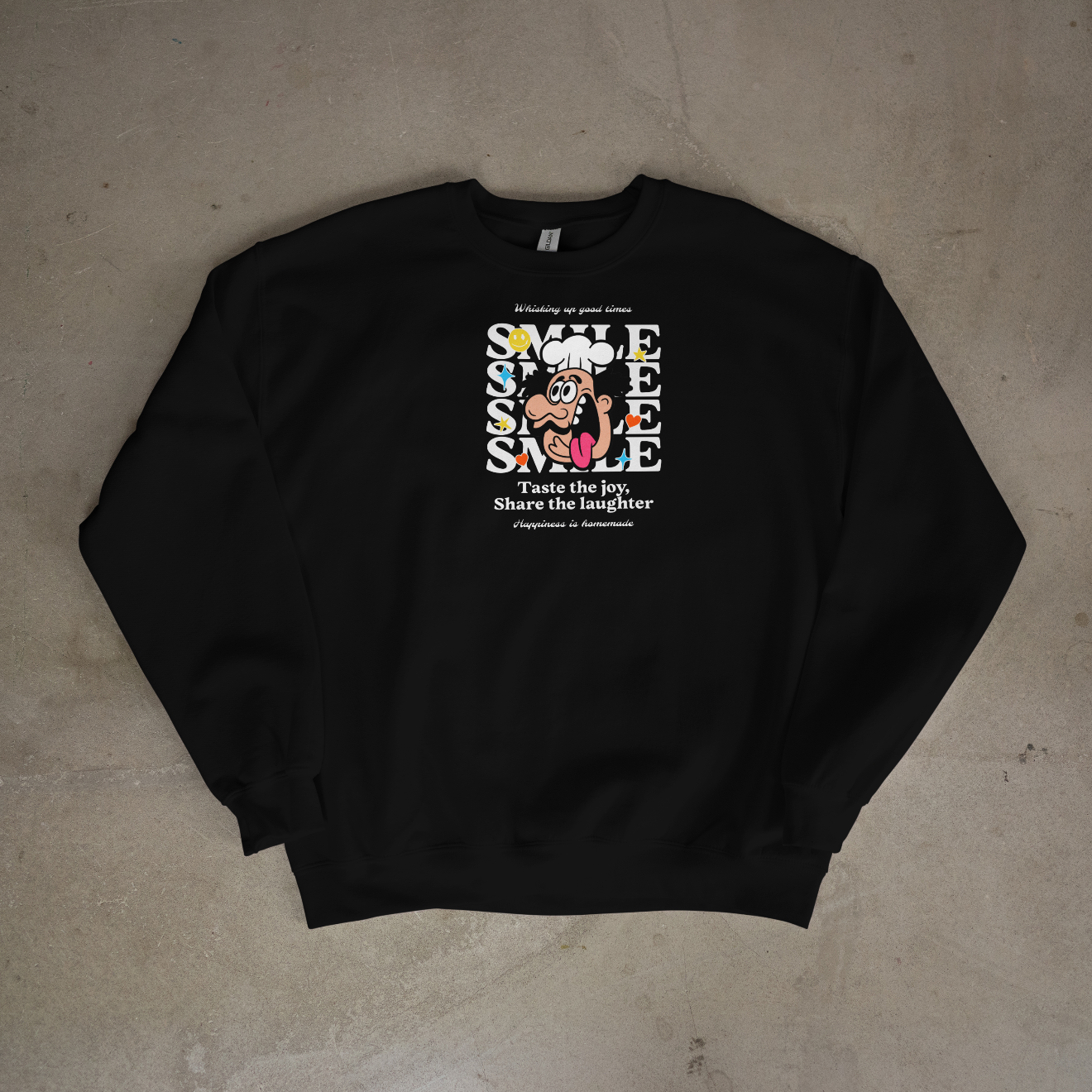 Smile Chef Crewneck Sweatshirt
