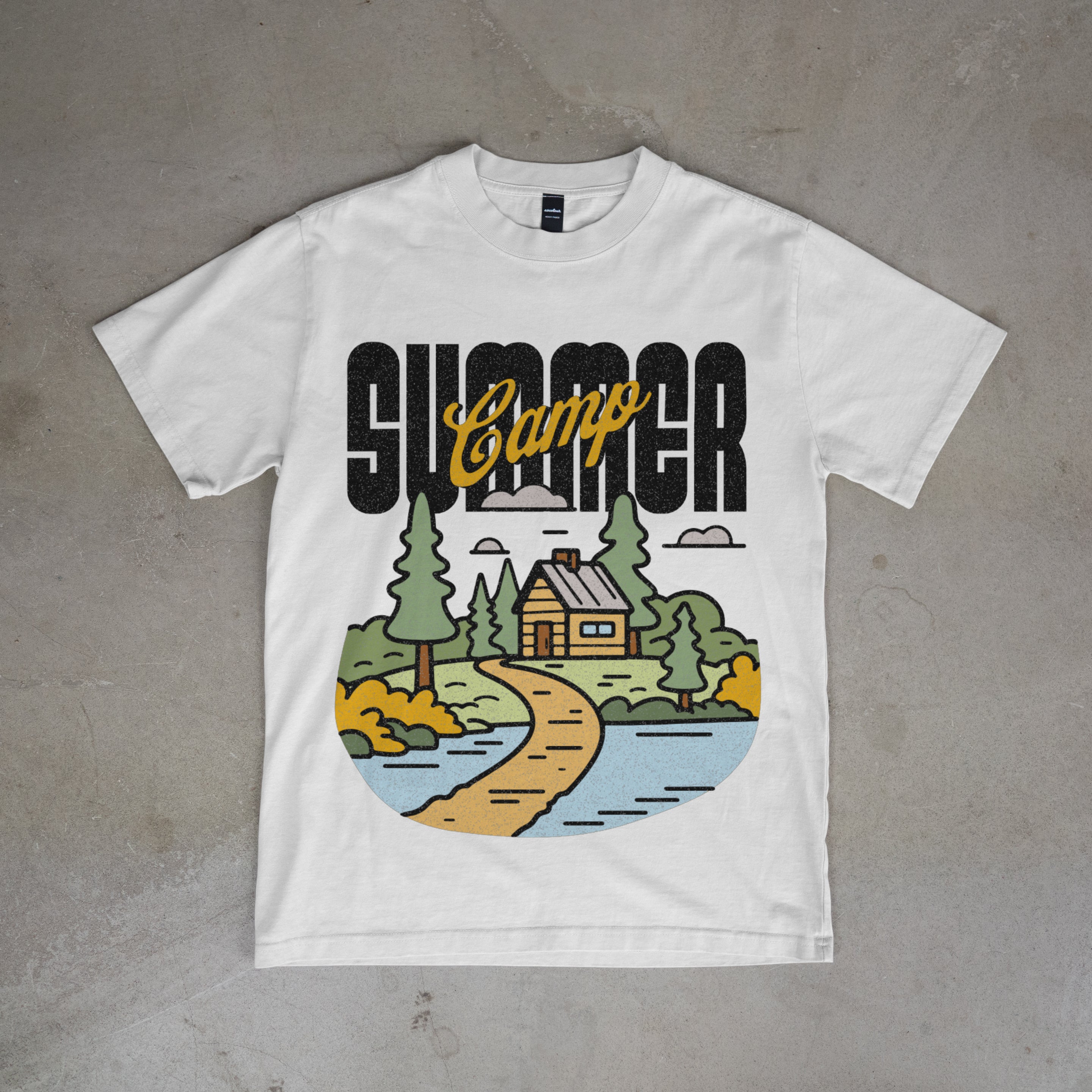 Summer Camp Oversized Tee