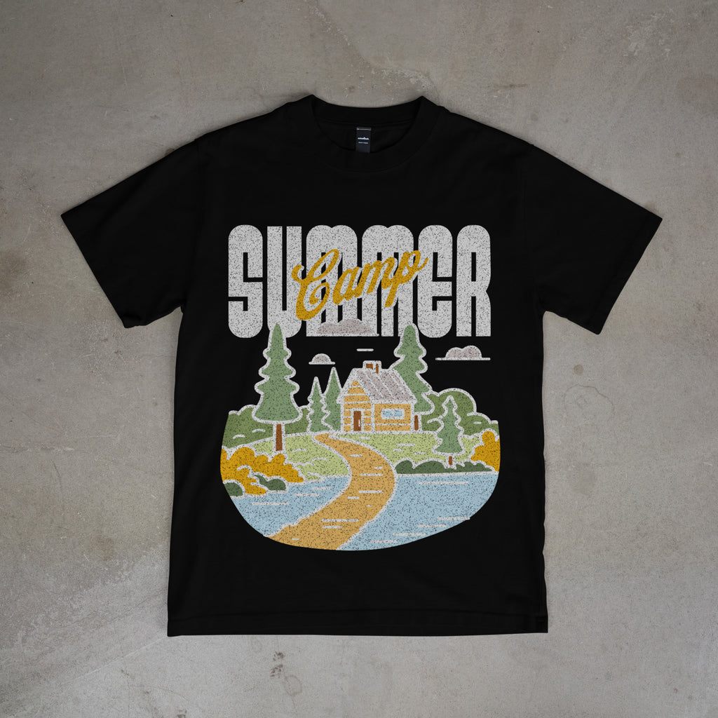 Summer Camp Oversized Tee