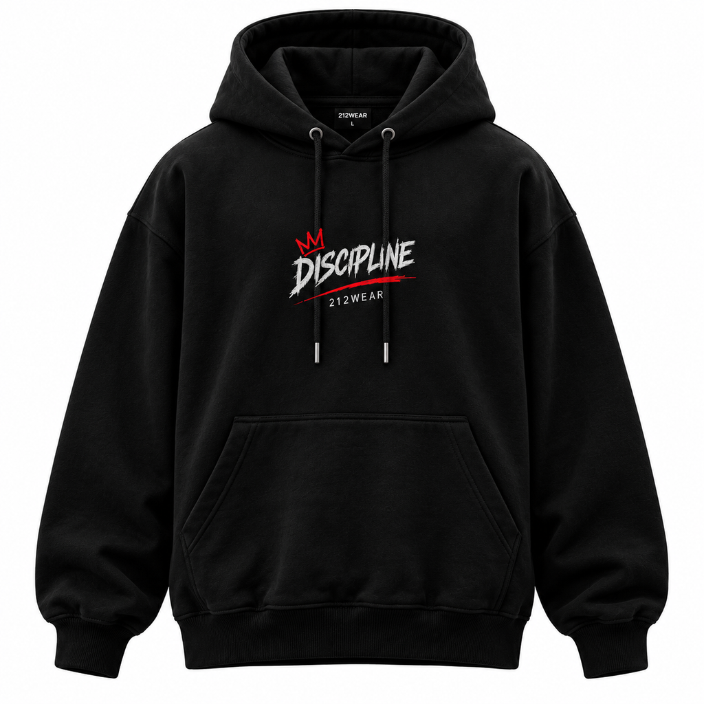 DISCIPLINE OVER MOTIVATION HOODIE