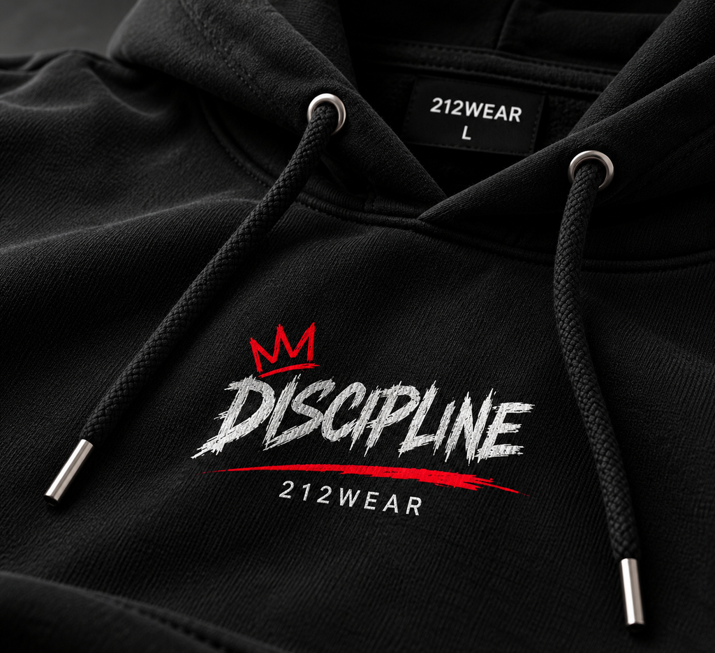 DISCIPLINE OVER MOTIVATION HOODIE